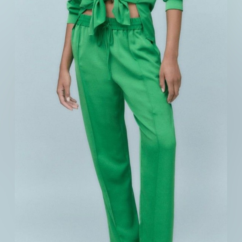 Zara pajama style trousers